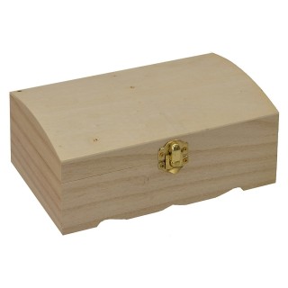 Wooden trunk cm 19,2X12,5X7,8 h