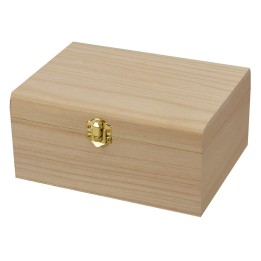 Caja de madera de 20x14,7x9,6 cm h