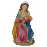 Kneeling Madonna in resin series 30 cm