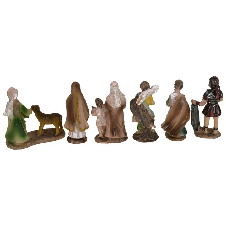 Set of 24 resin figurines 6.5-7 cm