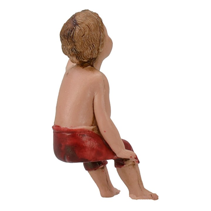 Seated child series 10 cm Landi Moranduzzo