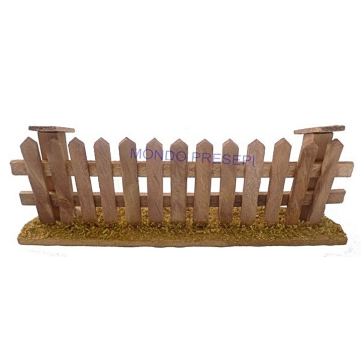 Valla de madera 18x3x6,5 h.