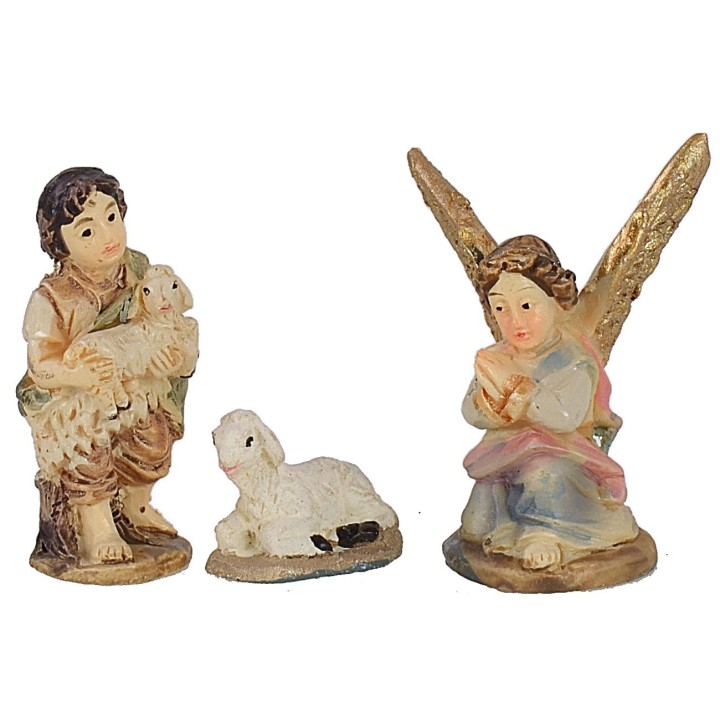 Nativity 11 subjects in resin 3.5 cm