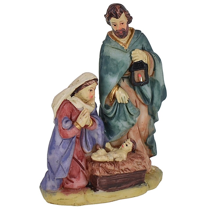 Natividad de resina cm 7x3x10 h
