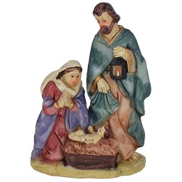 Nativity in resin cm 7x3x10 h