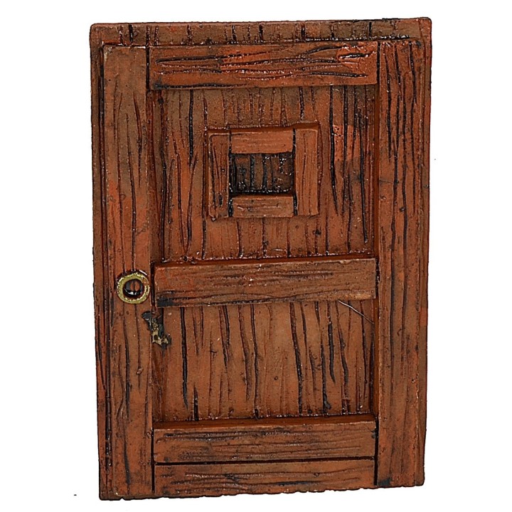 Puerta de resina efecto madera cm 6x0,9x8,7 h
