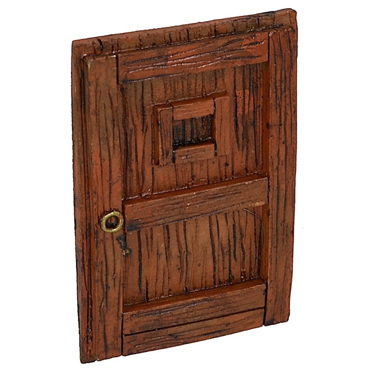 Puerta de resina efecto madera cm 6x0,9x8,7 h