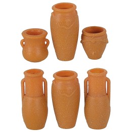Set 6 vasetti in pvc