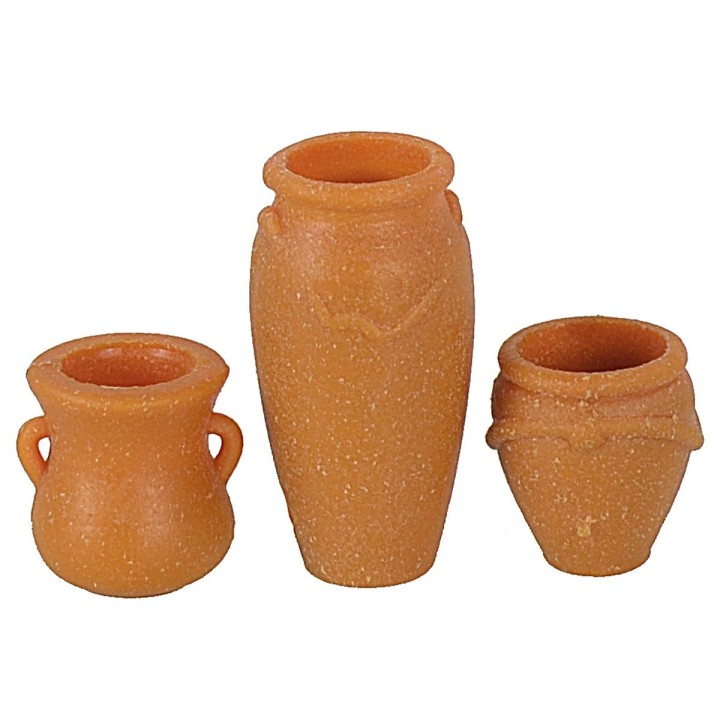 Set 6 vasetti in pvc