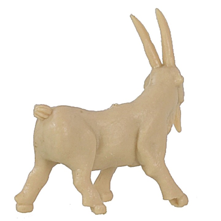 Set of 3 pvc goats cm 3,3x3 h