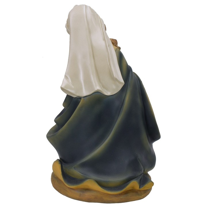 Madonna inginocchiata in resina serie 45 cm