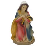 Madonna inginocchiata per Presepe in resina serie 40 cm