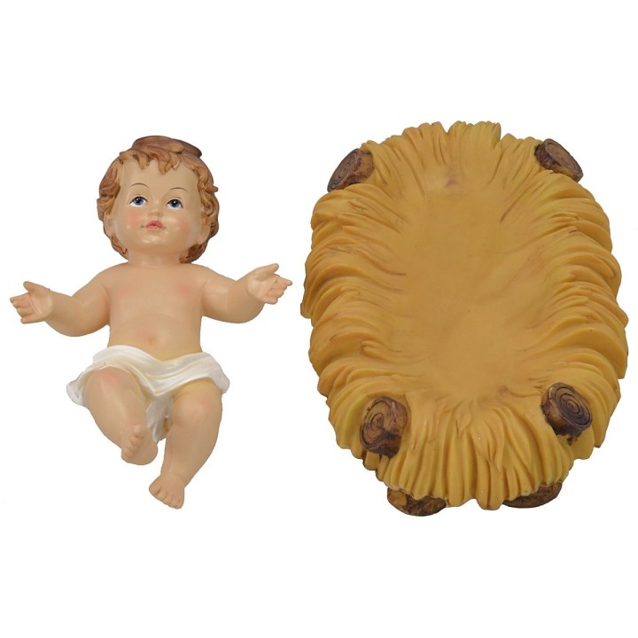 Natividad 3 figuras para belén en resina serie 40 cm