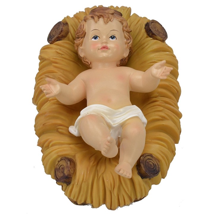 Natività 3 soggetti per presepe in resina serie 40 cm