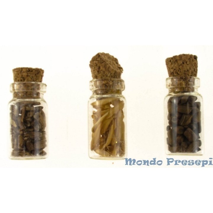 Conjunto de 3 tarros de especias