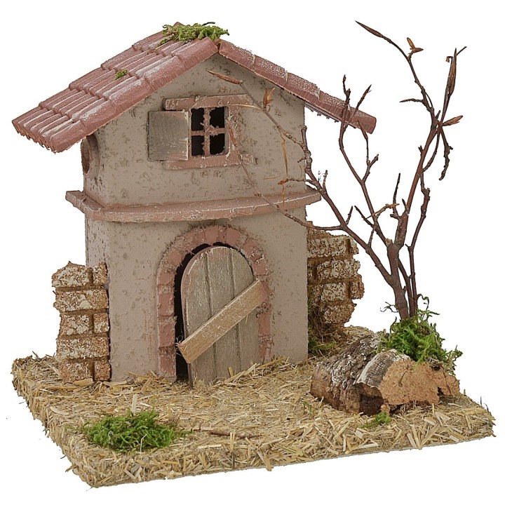 Casetta rustica di campagna cm 15x13x15 h