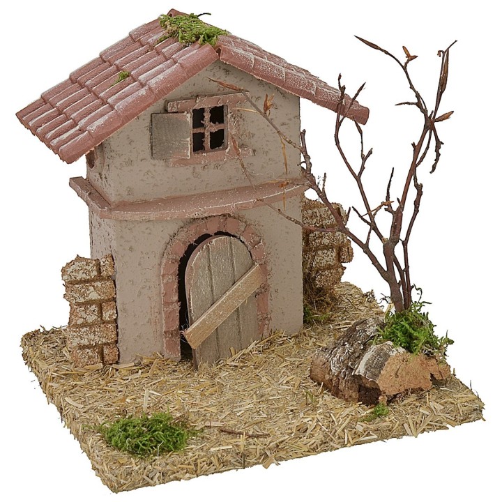 Casetta rustica di campagna cm 15x13x15 h