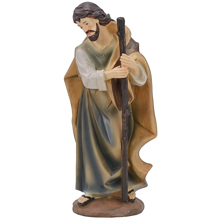Natività 5 soggetti in resina serie 25 cm