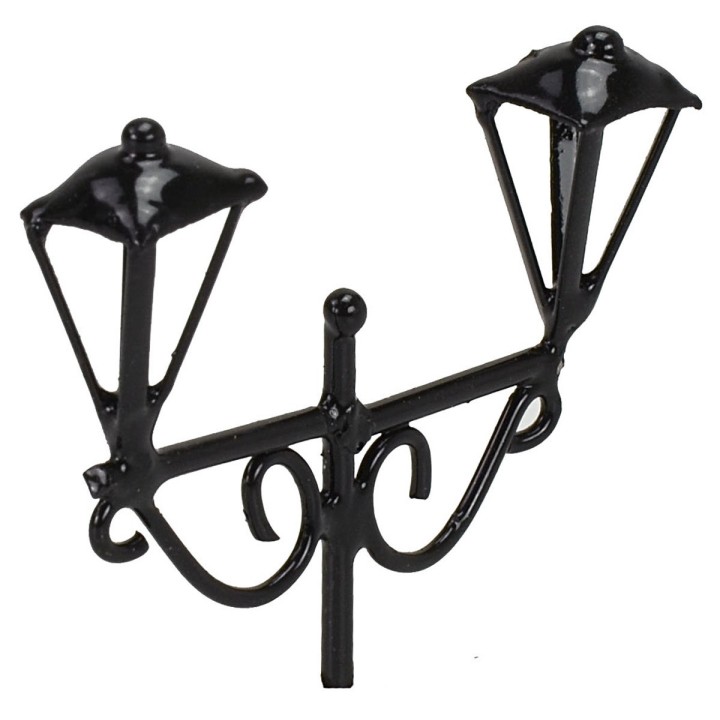 Farola doble cm 5,4x1,1x4,7 h
