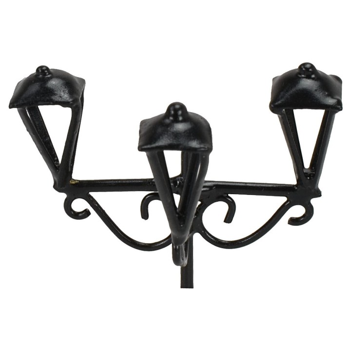 Triple lamp post cm 5,4x3,5x4,7 h