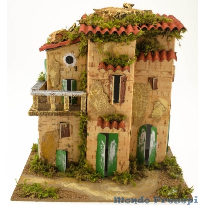 Casa con balcone