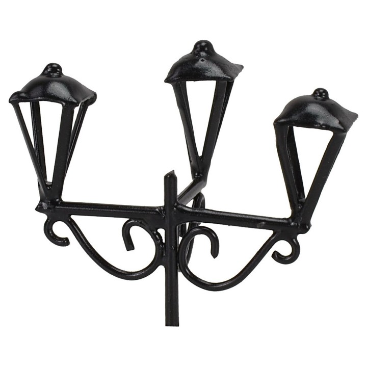 Farola triple cm 5,4x3,5x4,7 h