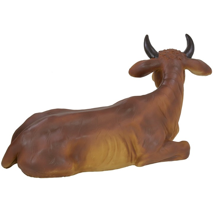 Sitting ox in resin for statues cm 50-60 h