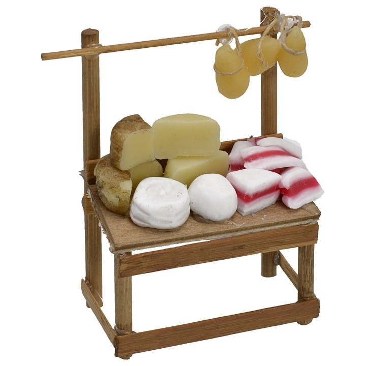 Wax cheese counter 6,5x3,5x8,5 h.