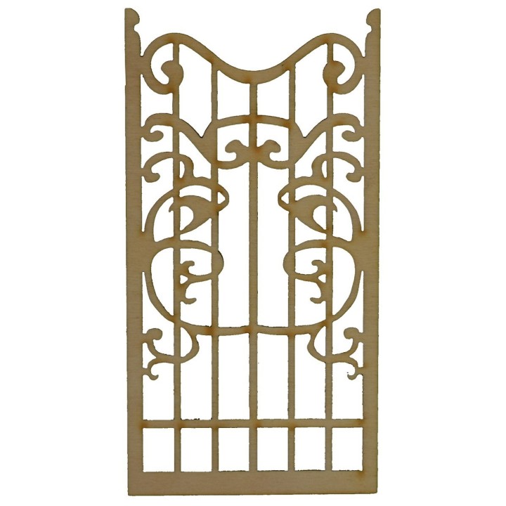 Wooden gate cm 6,5x12 h