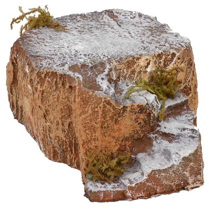 Plateau with rocky path cm 21x12x7,5 h