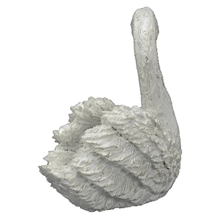 Cigno in resina cm 5x5 h