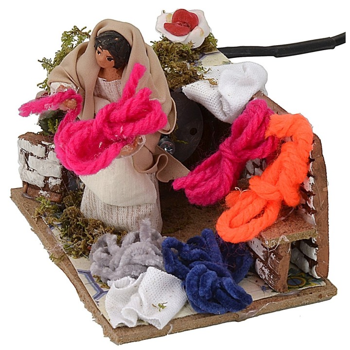Moving wool seller 10 cm