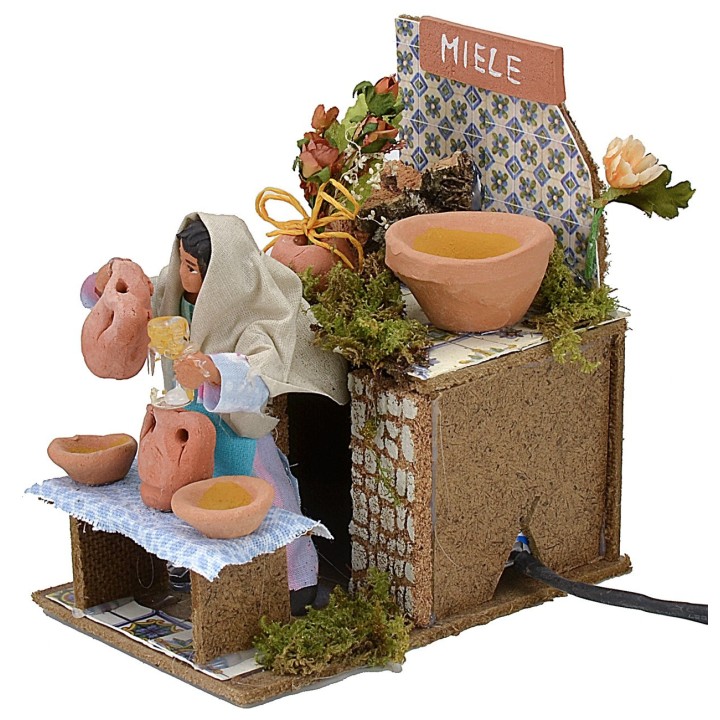 Moving honey seller 10 cm