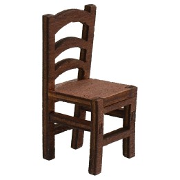Silla de madera cm 2,5x2,5x5,3 h