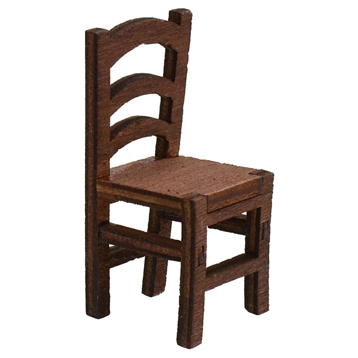 Silla de madera cm 2,5x2,5x5,3 h