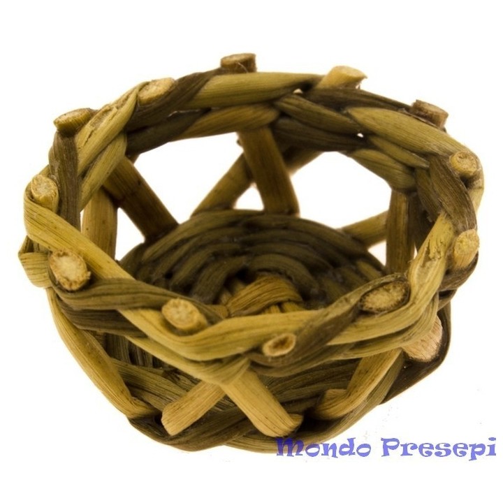 Cesta de mimbre Ø 2 cm