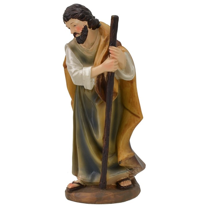 Natividad con niño sentado en resina serie 15 cm