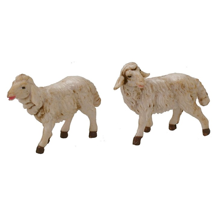 4 ovejas para estatuas de 12 cm