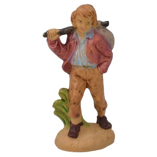 Shepherd with sack 8 cm lux