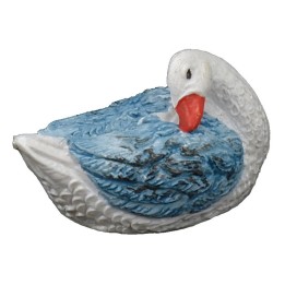 Cisne de PVC de 4,2x2,3 cm h