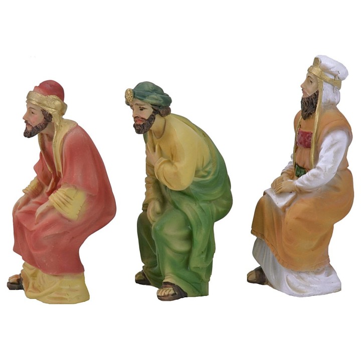Gesù e i sacerdoti del tempio cm 9 Statue Pasquali