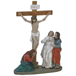 Crucifixión 13 cm estatuas pascuales