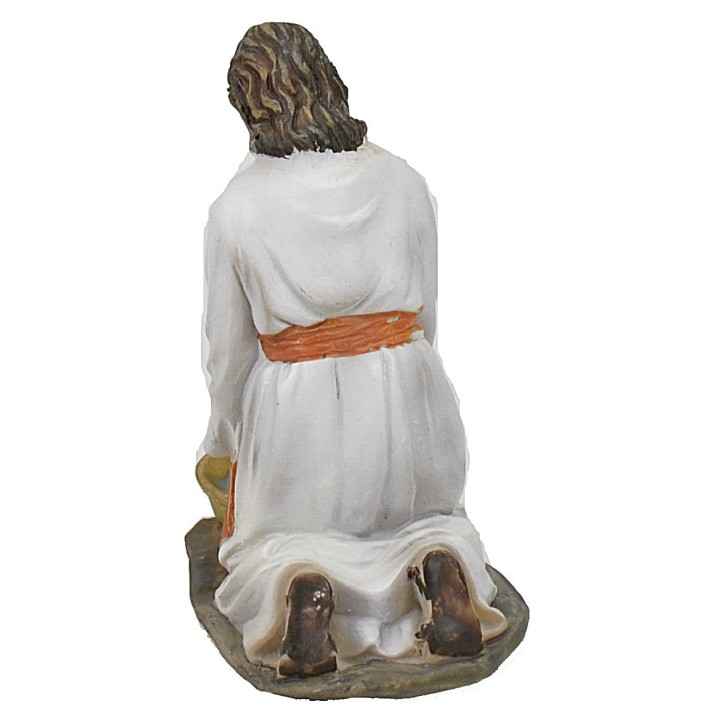Lavado de pies 13 cm estatuas pascuales
