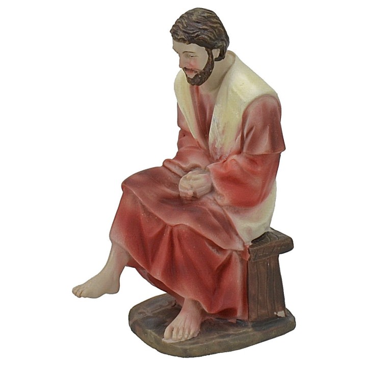Lavado de pies 13 cm estatuas pascuales
