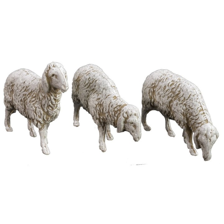 Set of 12 Landi Moranduzzo sheep for 10 cm figures