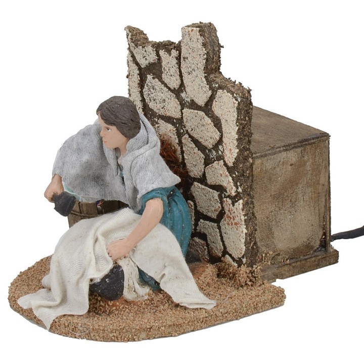 Washerwoman series 15 cm Oliver on the move