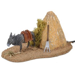Burro en movimiento serie 10 cm Landi Moranduzzo