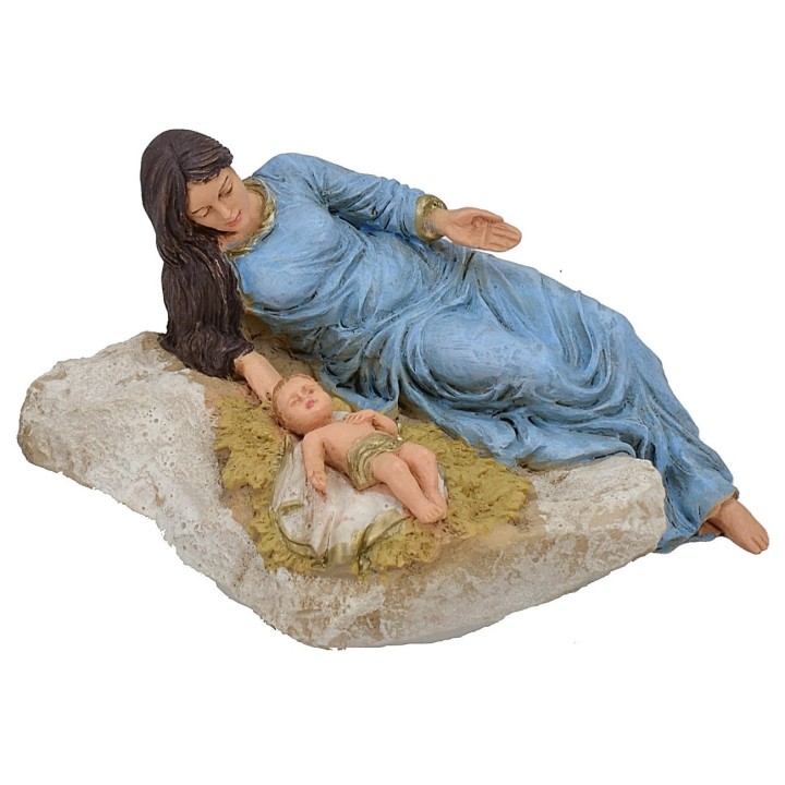 Nativity in resin series 13 cm Pigini