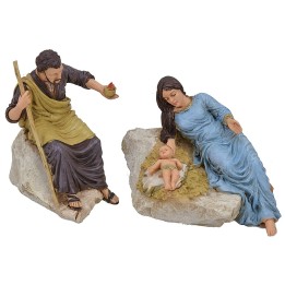 Nativity in resin series 13 cm Pigini