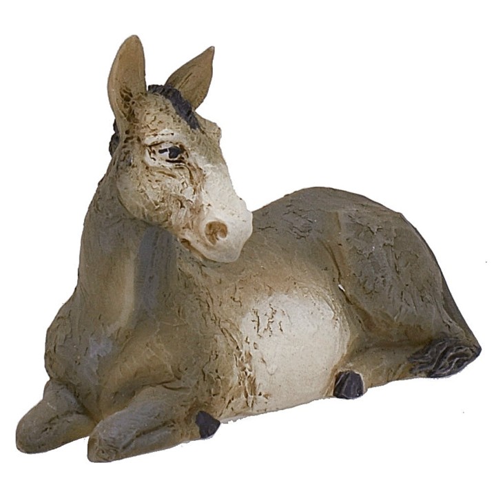 Bue e Asino in resina serie Pigini per statue cm 13